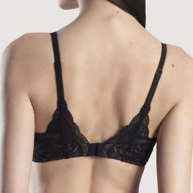 Aubade Rosessence bh dybt V black Sort 3