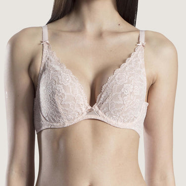 Aubade Rosessence bh dybt V nude d'ete Beige 1
