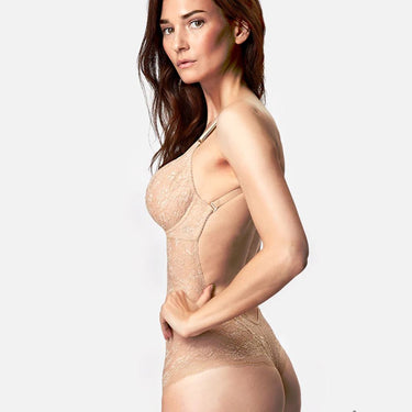 Ender Legard Holly body med bar ryg french beige Beige 2