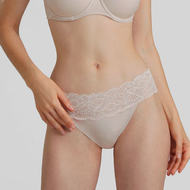 Aubade Sweetessence tanga string skin Beige 1