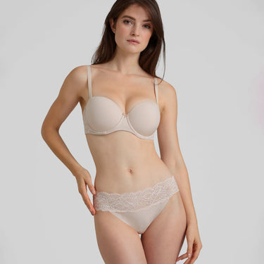 Aubade Sweetessence vatteret bh stropløs skin Beige 5