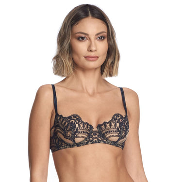 I D Sarrieri Questa Sera bh balconet midnight blue Blå 3
