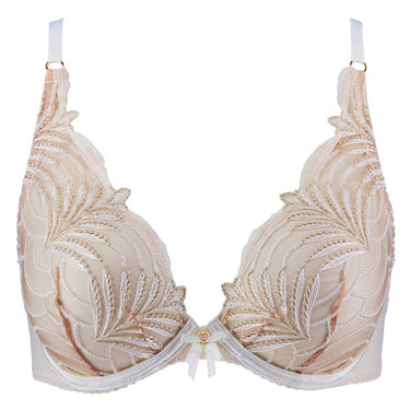 Aubade Hypnolove bh trekant med bøjle gold feather Beige 8