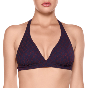 Viola Sky Miss Barbara Bikinitop navy/red BlĂĄ 1