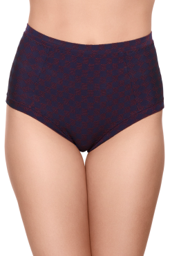 Viola Sky Miss Barbara Høj bikinitrusse navy/red Blå 2