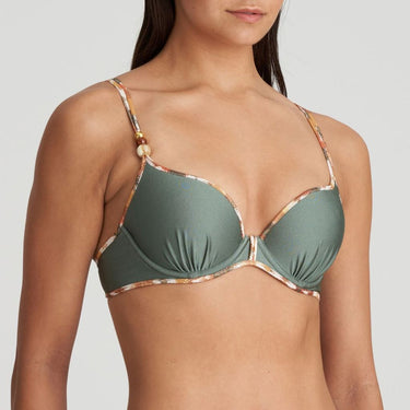 Crete bikinitop med bøjle vatteret push-up