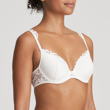 Marie Jo Elis bh vatteret hjertefacon natural Hvid 2