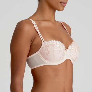 Marie Jo Leda vatteret bh balconet glossy pink Lyserød 1