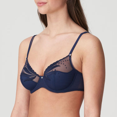 Marie Jo Etoile halvt vatteret bh dybt V sapphire blue Blå 2