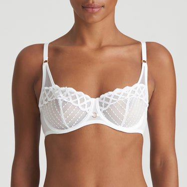 Marie Jo Jhana bh balconet lodret søm white Hvid 1