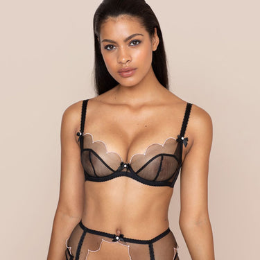 Agent Provocateur Lorna bh black black/pink Sort 1