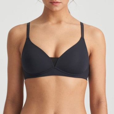 Marie Jo Louie vatteret bh uden bøjle black Sort 1