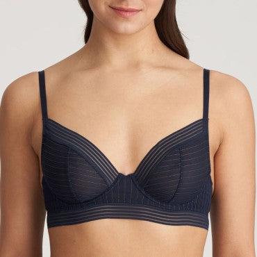 Marie Jo Tokuda bh long line velvet blue Blå 1