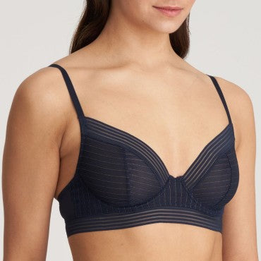 Marie Jo Tokuda bh long line velvet blue Blå 2