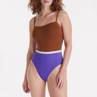 ERES Poncho ARA badedragt car/per/flas Brun 3