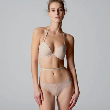 Simone Perele Karma multiposition bh dyb ryg peau rosee Lyserød 1
