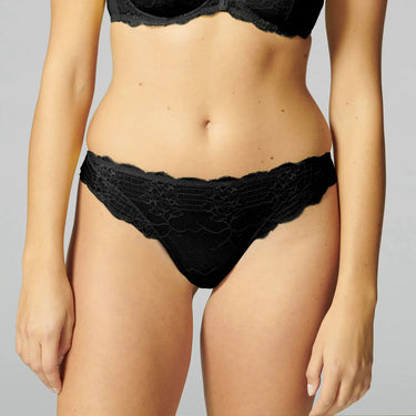 Simone Perele Reve tanga string black Sort 1