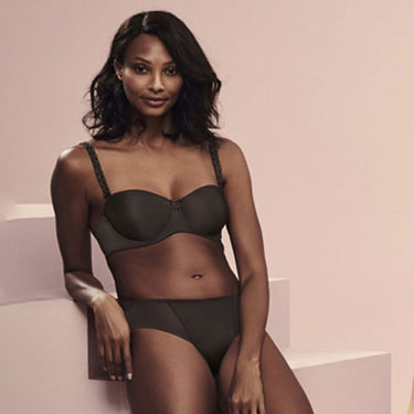 PrimaDonna Every Woman stropløs bh ebony Sort 1