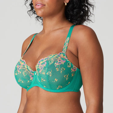 PrimaDonna Lenca bh balconet lodret søm sunny teal 2