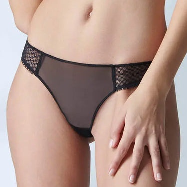 Simone Perele Manon tanga string black Sort 3