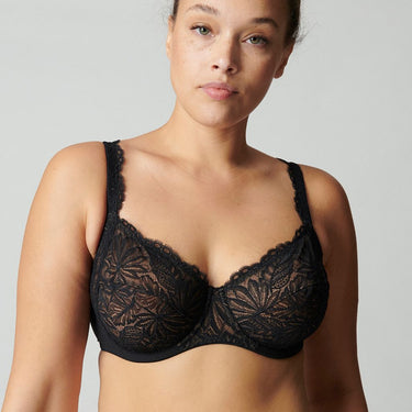 Simone Perele Exotica bh fuld skål black Sort 1