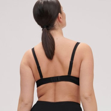 Simone Perele Amazone bh halv skål balconet black Sort 3