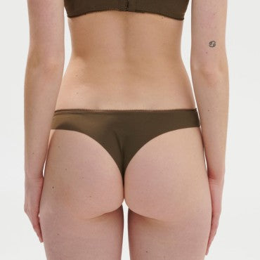 Simone Perele Amazone tanga string nomad green Grøn 2