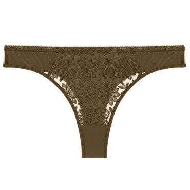 Simone Perele Amazone tanga string nomad green Grøn 3