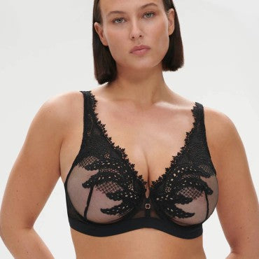 Simone Perele MYSTIC bh dybt V black Sort 2