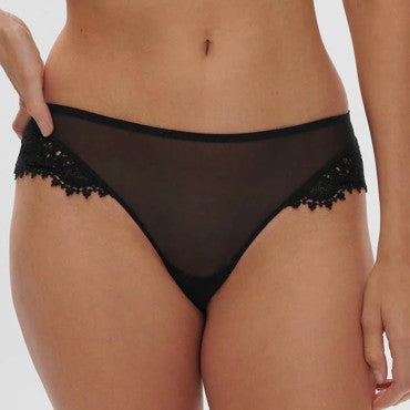 Simone Perele MYSTIC string black Sort 1