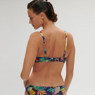 Simone Perele Melia bikinitop med bøjle seaside blue Multi 3