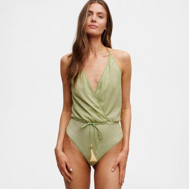 Hanne Bloch swimsuit V-neck