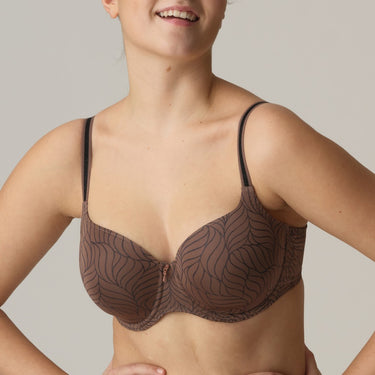 PrimaDonna Twist Ajusco bh vatteret hjertefacon caribe taupe brun 1