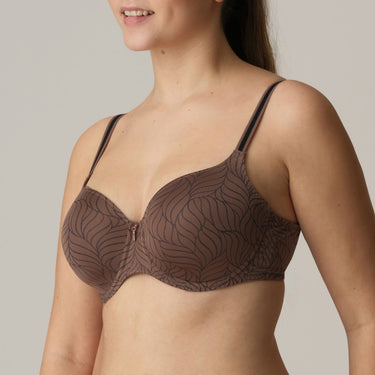 PrimaDonna Twist Ajusco bh vatteret hjertefacon caribe taupe brun 2