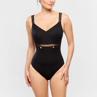 Palace badedragt med V-udskæring