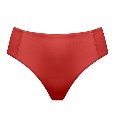Crafted Essentials bikinitrusse høj Cheeky crimson dusk