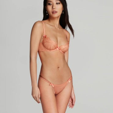 Agent Provocateur Lorna Lace Trixie string praline praline Orange 2