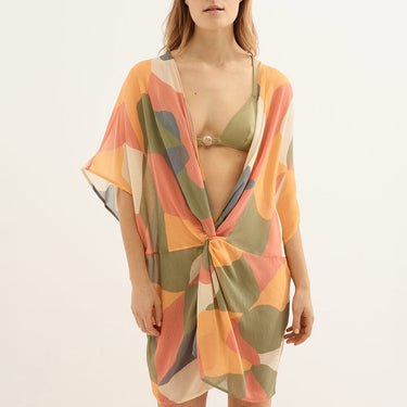 Eclat NUANCE strandtøj kaftan kort
