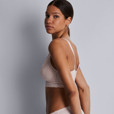 Aubade Rosessence Care bh komfort uden bøjle nude d ete Beige 2