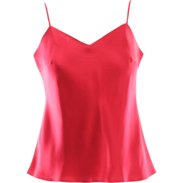 Marjolaine Soie Unie Odon camisole silke rouge Rød 1