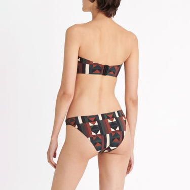 ERES Kaleido Zoom bikinitop stropløs kaleido eclip Brun 2