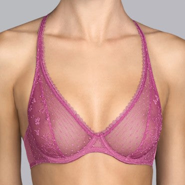 Andres Sarda Benagil bh fuld skål geranium Lilla 1