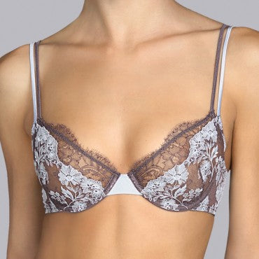Andres Sarda Georgette bh fuld skål smoke Grå 1