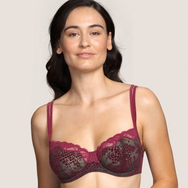 Andres Sarda Mamba bh balconet rood boudoir rød 2