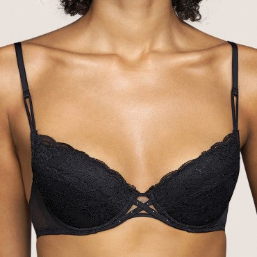 Andres Sarda Tiger bh vatteret bh push-up black Sort 1