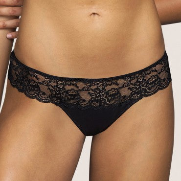 Andres Sarda Tiger shorty string black Sort 1