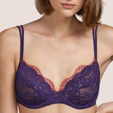 Andres Sarda Margaret bh med bøjle evening blue Blå 1
