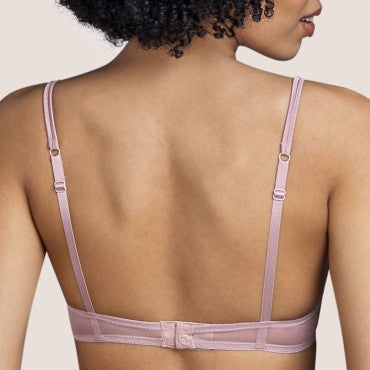 Andres Sarda Margaret bh vatteret uden bøjle patine Beige 3