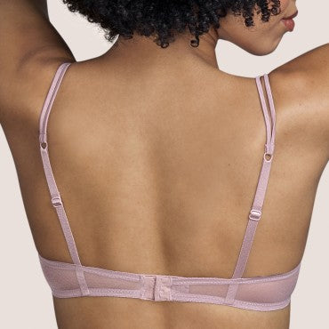 Andres Sarda Margaret bh vatteret dybt V patine Beige 3