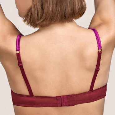 Andres Sarda Tamara bh vatteret dybt V bourgogne Rød 3